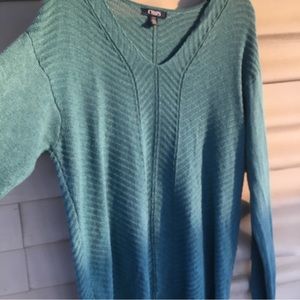 Woman’s Teal Sweater